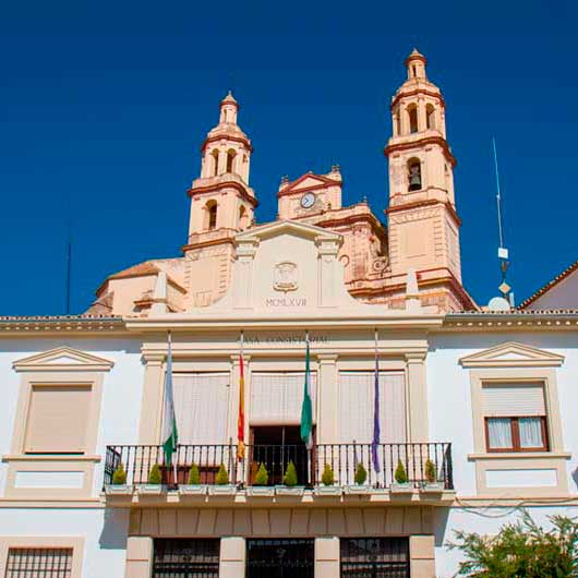 Plaza del Ayuntamiento de Olvera
